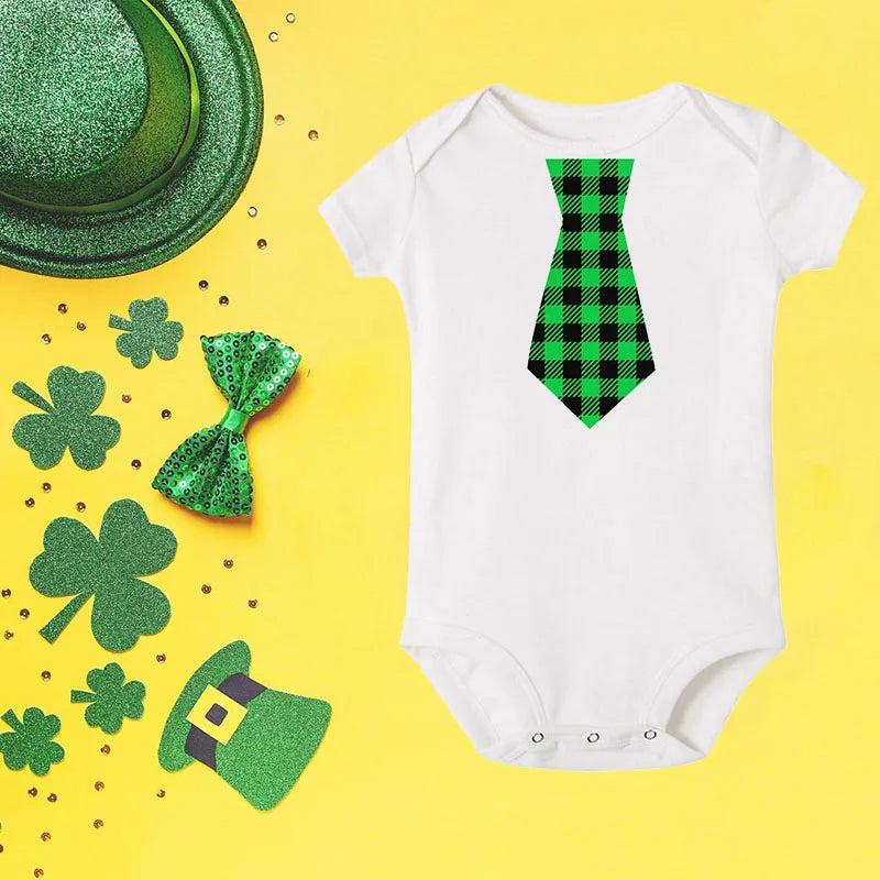 'Cute As A Clover' Baby St. Patrick's Day Onesie