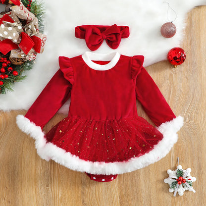 Baby Girl Christmas Dress – IsabellaSofia