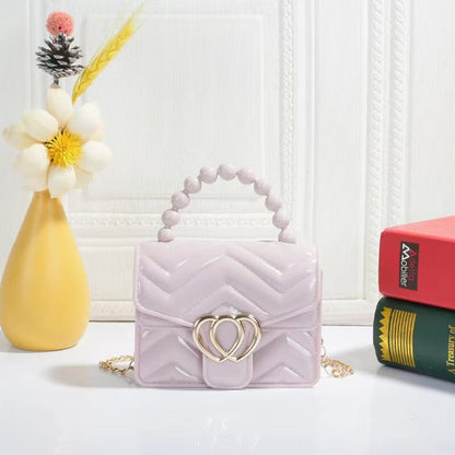 Isabella’s Heart & Pearl Handbag