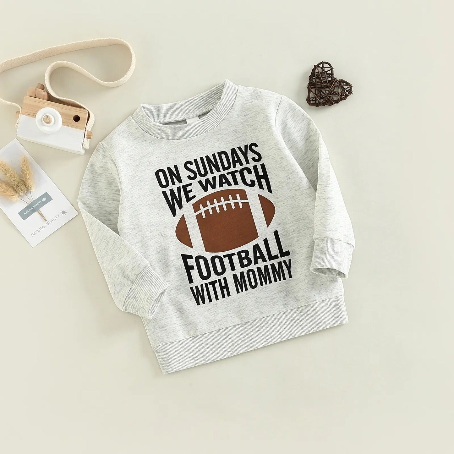 'On Sundays We Watch Football' Sweatshirt