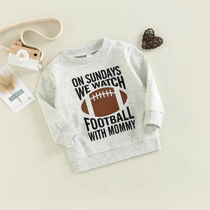 'On Sundays We Watch Football' Sweatshirt