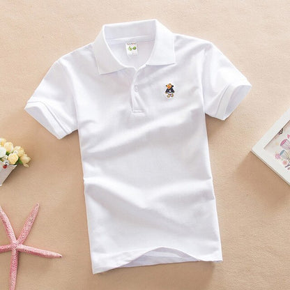 Boys & Girls Short Sleeve Polo Shirt