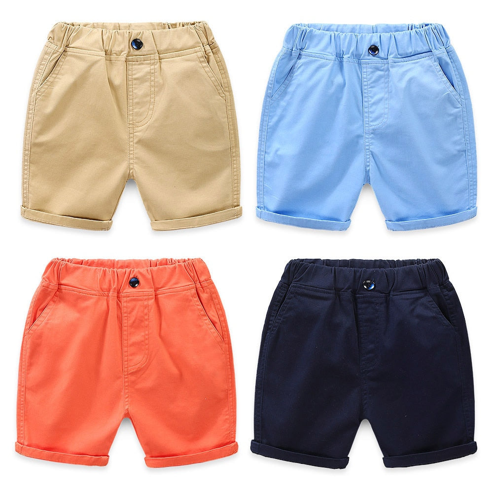 Boys Elastic Summer Shorts