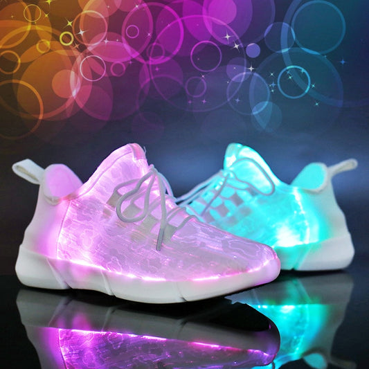 Fiber Optic Unisex LED Light Sneackers